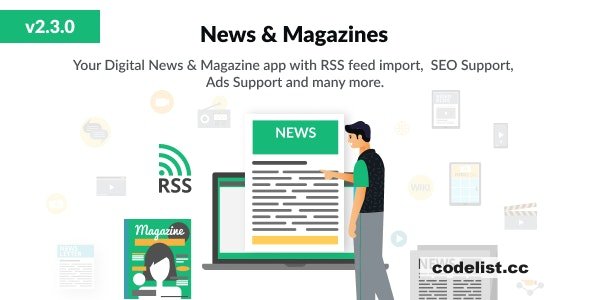 News & Magazines Script & Laravel