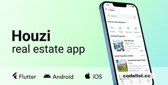 Houzi real estate app