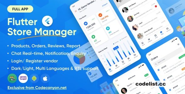 Flutter Store Manager