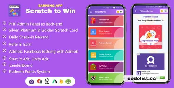 Scratch to Win Android Earning App