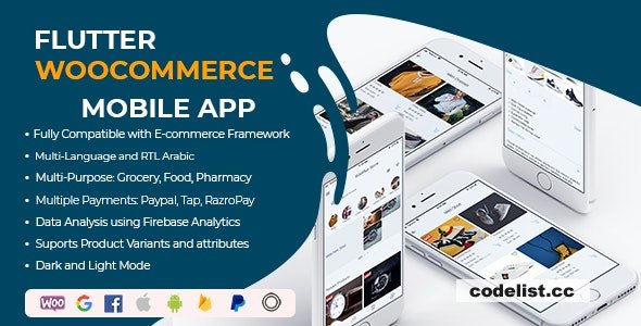 Flutter WooCommerce Android & Ios WooCommerce App