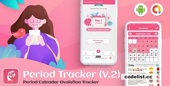 Android Period Tracker for Women 