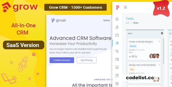 Grow CRM SaaS