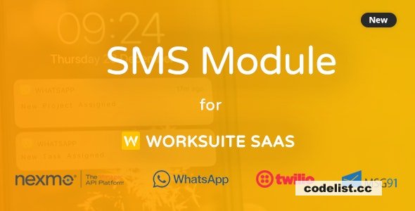 SMS Module for Worksuite SAAS