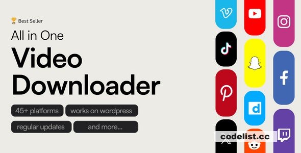 All in One Video Downloader Script