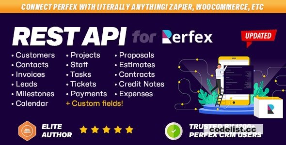 REST API module for Perfex CRM