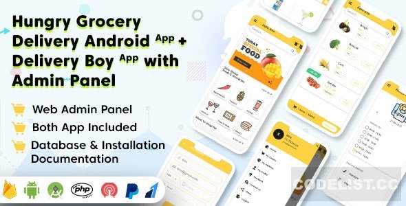 Hungry Grocery Delivery Android App