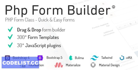 PHP Form Builder