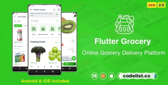 Flutter Multi Vendor Grocery 