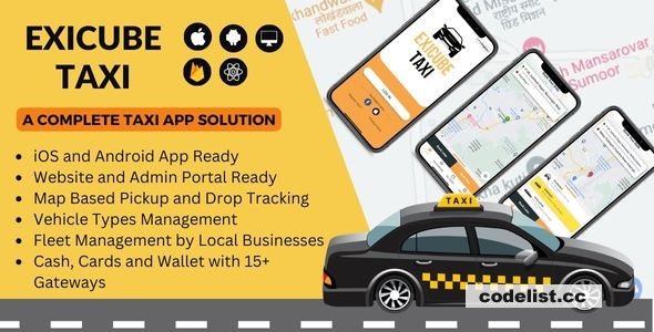 Exicube Taxi App