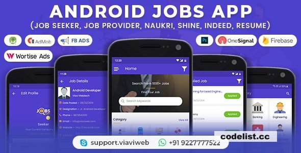 Android Jobs App