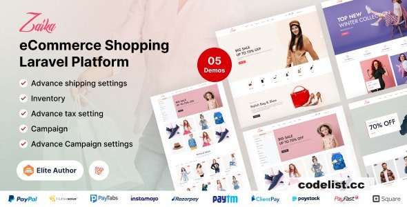 Zaika eCommerce CMS