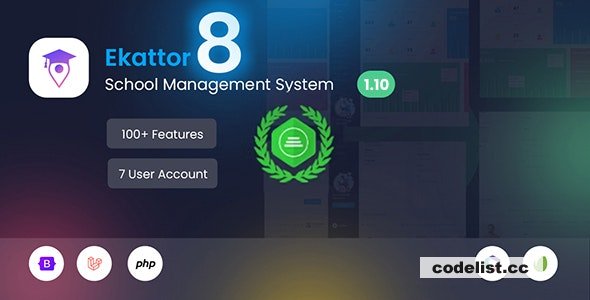 Ekattor 8 School Management System (SAAS)