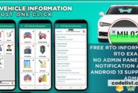 RTO Vehicle Information Android App